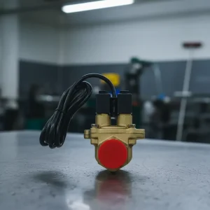 Brass Automotive Solenoid Valve Self-Priming MSF DC12V/24V AC220V for Gasoline, Diesel, and Kerosene