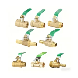 Brass Ball Valve 1” 2 1 2 Inch 600 Wog High Gas Ball Valve Manifold 1 2” 3 4” Union for Water Extension Manufacturer