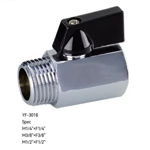 Brass Ball Valve High Pressure Control Valve Replacement Fitting for Air Compressor Pipeline System