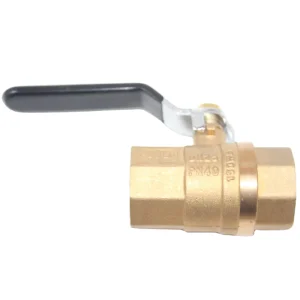 Brass Ball Valve Iron Ball Valve for Gas OEM Customizable 1 in Port Size