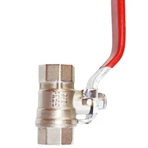 Brass Ball Valve Manual 2PC for Water Control Commercial Kitchen Use DN25 Size OEM Customizable