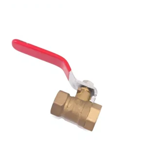 Brass Ball Valve Manual NPT Connection for Water Control Commercial Kitchen Use DN15 Size OEM Customizable