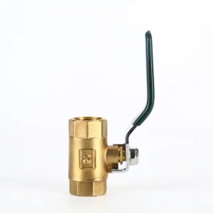 Brass Ball Valve Model 201 Double Female Thread (F/F) 1-1/2″(DN40) 0-120℃ 1.6Mpa OEM