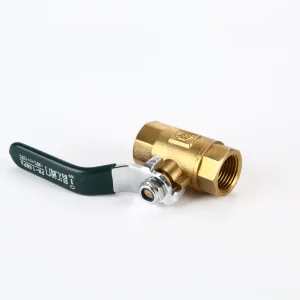 Brass Ball Valve Model 201 Double Female Thread (F/F) 1-1/4″(DN32) 0-120℃ 1.6Mpa OEM
