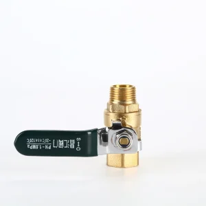 Brass Ball Valve Model 216 Male x Female Thread (M/F) 1/2″(DN15) 0-120℃ 1.6Mpa