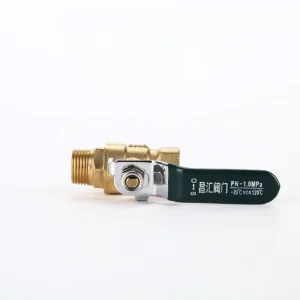 Brass Ball Valve Model 216 Male x Female Thread (M/F) 3/4″(DN20) 0-120℃ 1.6Mpa