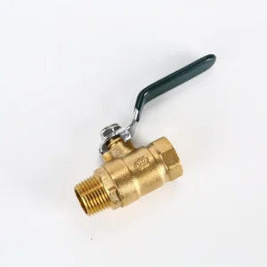 Brass Ball Valve Model 216 Male x Female Thread (M/F) 3/8″(DN10) 0-120℃ 1.6Mpa