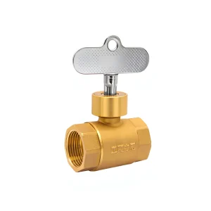 Brass Ball Valve Nickel Plated for Water Control