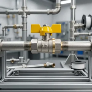Brass Ball Valves 1 2 4in NPT Thread Manual Water Valve OEM ODM OBM Customizable JD Brand