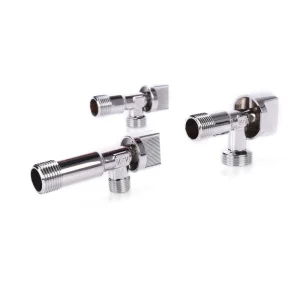 Brass Bathroom and Kitchen Angle Stop Valve for Plumbing and Toilet