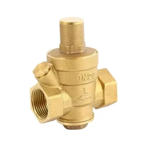 Brass Body Double Union Hot Melt Pressure Reducing Valve DN20 Water Safety Manual Anti-Leakage Engineering Valve
