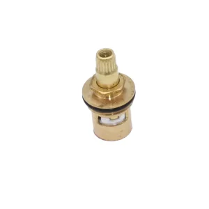 Brass Ceramic Stem Disc Cartridge Faucet Valve Replacement Quarter Turn 1 2 for Bathroom Kitchen Tap