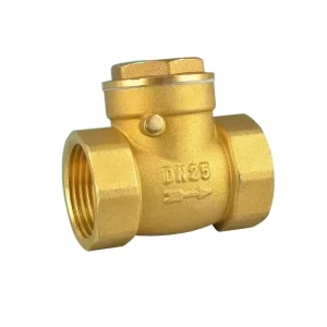 Brass Check Valve Water Air and Oil DN15 DN50 Manual Drain Valve