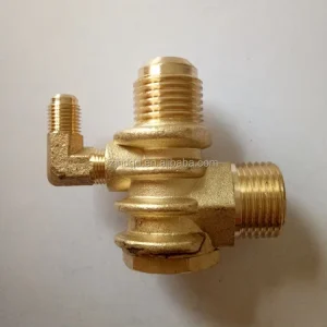 Brass Check Valve for Air Compressor, Non-return Valve, One-way Brass Check Valve
