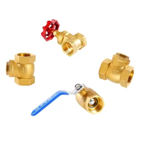 Brass Check Valve with Non Return Horizontal Valve Bodies Water Meter Part Key Feature Check Valve