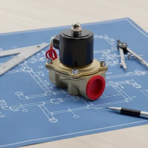 Brass Electric Solenoid Valve 1 Inch AC 220V Water Proportional Diaphragm Control OEM Customizable 1 Year Warranty