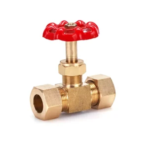 Brass Ferrule Double-Head High-Pressure Needle Stop Valve