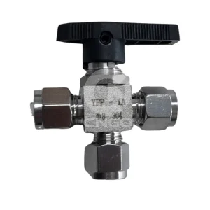 Brass Ferrule Three Way Ball Valve OEM Available for Water Gas Oil Pipeline Distribution Flow Regulation