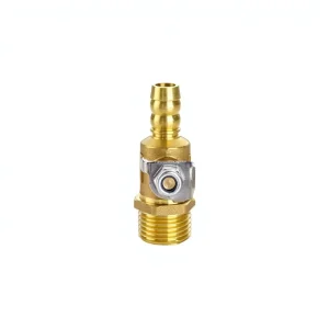 Brass Forged Gas Ball Valve with Male Female Threads Copper Sealing Low Pressure Shut off DN15