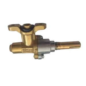 Brass Gas Hob Shutoff Valve Burner Valve for Stove Oven Manual Control OEM Customization Supported