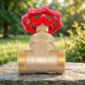Brass Gate Valve Medium Temperature Copper Pipeline From Zhejiang Factory with 3-Year Warranty
