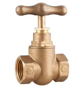 Brass Gate Valve for Residential Commercial Plumbing Corrosion Resistant Long Service Life