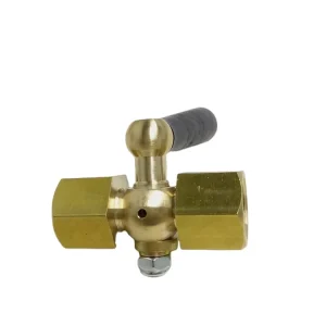 Brass Gauge Cock Pressure Gauge Cock Shutoff Air & Drain Cock Plug Valve OEM Customizable