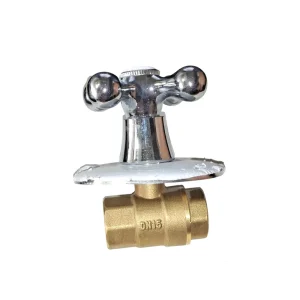 Brass Globe Shutoff Valve Chrome Fast Slow Switch Plug Valve Forging Water Manual OEM