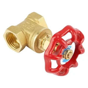 Brass Globe Valve 316 Stainless Steel Bonnet Disc DN15 Port Size General Application Water Manual OEM Customizable Made in China