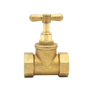 Brass Globe Valve Single Handle Double Thread Copper Water Stop Valve for Plumbing