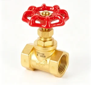 Brass Globe Valve Threaded Connection PN16 OEM Available