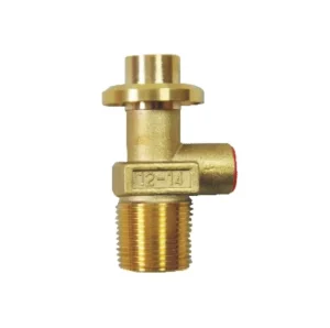 Brass LPG Gas Cylinder Bottle Tank Valve Model NS-505V 3/4-14NGT Port Size Manual Operated OEM Brand Zhejiang Origin