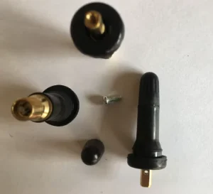 Brass Natural Rubber TPMS Valve Stem for Car Motorcycle Bike Inner Tube Replacement
