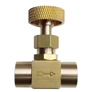 Brass Needle Valve 1/4″ Male NPT X 1/4″ Female NPT