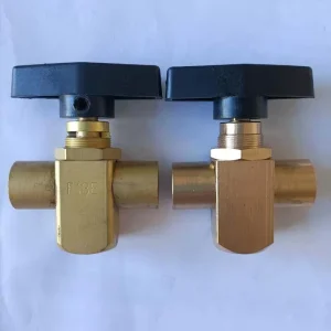 Brass Needle Valve OEM Needle Valve W P 600Psi NPTF End BSPT 1/4 3/8 Pneumatic Ball Valve