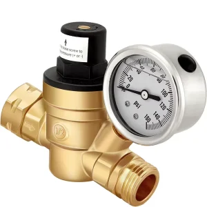 Brass Pneumatic Control Water Pressure Reducing Valve 3/4 and 1/2 Inch Adjustable Low/High Temperature