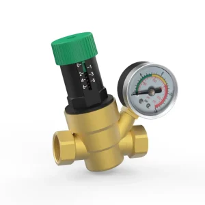 Brass Pressure Reducing Valve Long Life Water Pressure Regulator for High Rise Buildings Water Heaters & Plumbing Systems