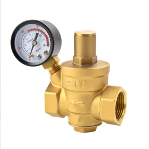 Brass Pressure Reducing Valve (PRV) Integrated Adjustable Thick-Body Valve