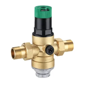 Brass Pressure Reducing Valve for Water System Regulation