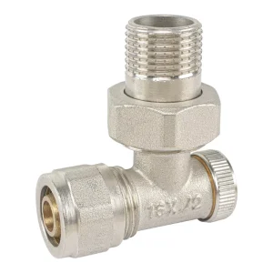 Brass Radiator Thermostatic Angle Valves