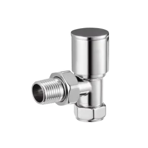 Brass Smart TRV Temperature-Control Heating Valve and Wash Basin Angle Valve for Toilet and Sauna
