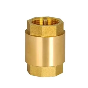Brass Spring Loaded Check Valve with Brass Core 1/2″-4″