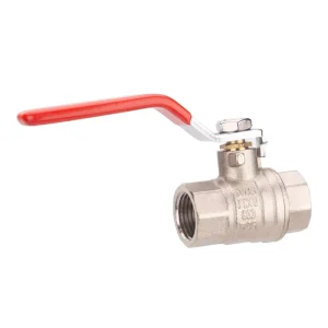 Brass Stem Brass Ball Nickel Plating Ball Valve