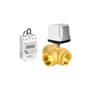 Brass T Type WiFi Electric Solenoid Ball Valve Stainless Steel Water Flow Control Hydraulic Remote Gate Valve