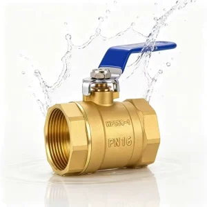 Brass Thread Ball Valve Manual Water Gas Pipeline Shut Off Fitting Valve