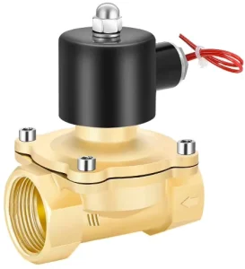 Brass Threaded Body with 24VDC 220VAC Actuator Stainless Steel Variant for HVAC