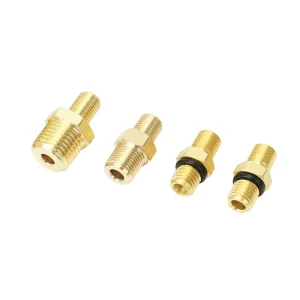 Brass Threaded Tire Valve Stem Clamp In High Pressure Tubeless Air Valve for Car Truck Motorcycle OEM