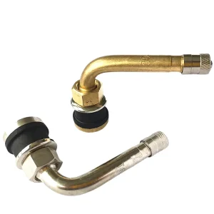 Brass Tire Valve Stems for Car Truck Universal Durable Tubeless Valve Replacement Repair Parts Accessories