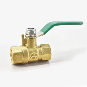Brass Type Double Female Two Piece Type TQFF 1/4 3/8 1/2 Inch DN8 DN10 DN15 Double Female Lockable Water Brass Ball Valve