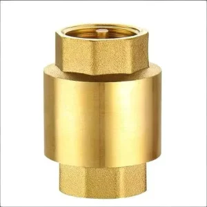 Brass Vertical Internal-Thread Check Valve for Water OEM Customization